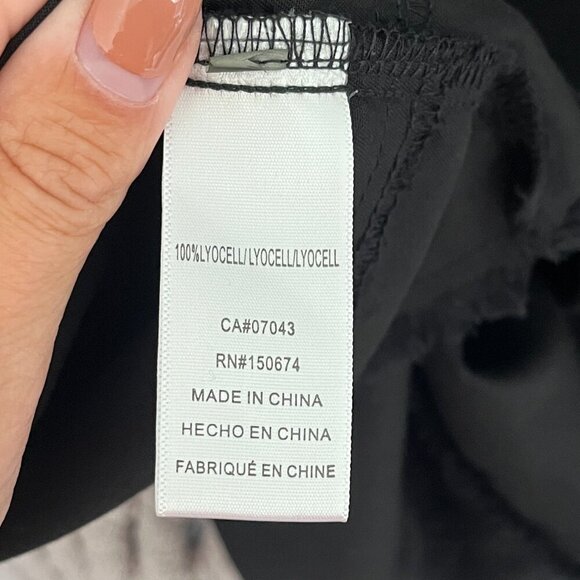 Standard Grace Black Button-Down Dress Size M - Picture 10 of 10